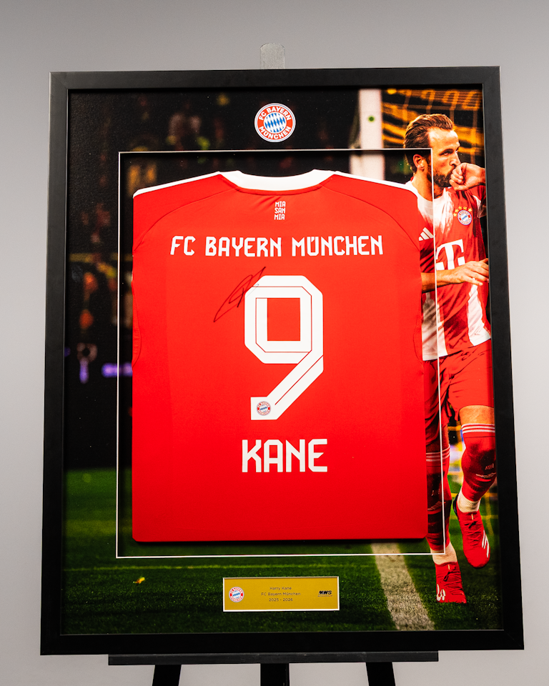 Harry Kane | Limited Edition Framed Signed Home Shirt
