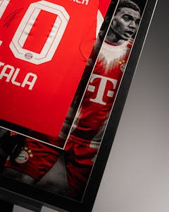 Jamal Musiala | Limited Edition Framed Signed Home Shirt