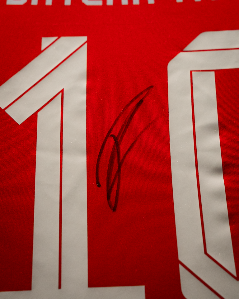 Jamal Musiala | Limited Edition Framed Signed Home Shirt
