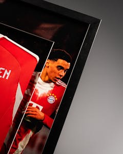 Jamal Musiala | Limited Edition Framed Signed Home Shirt