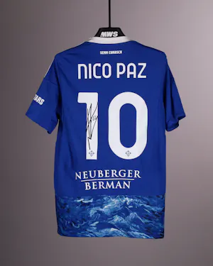 Nico Paz Como 1907 jersey