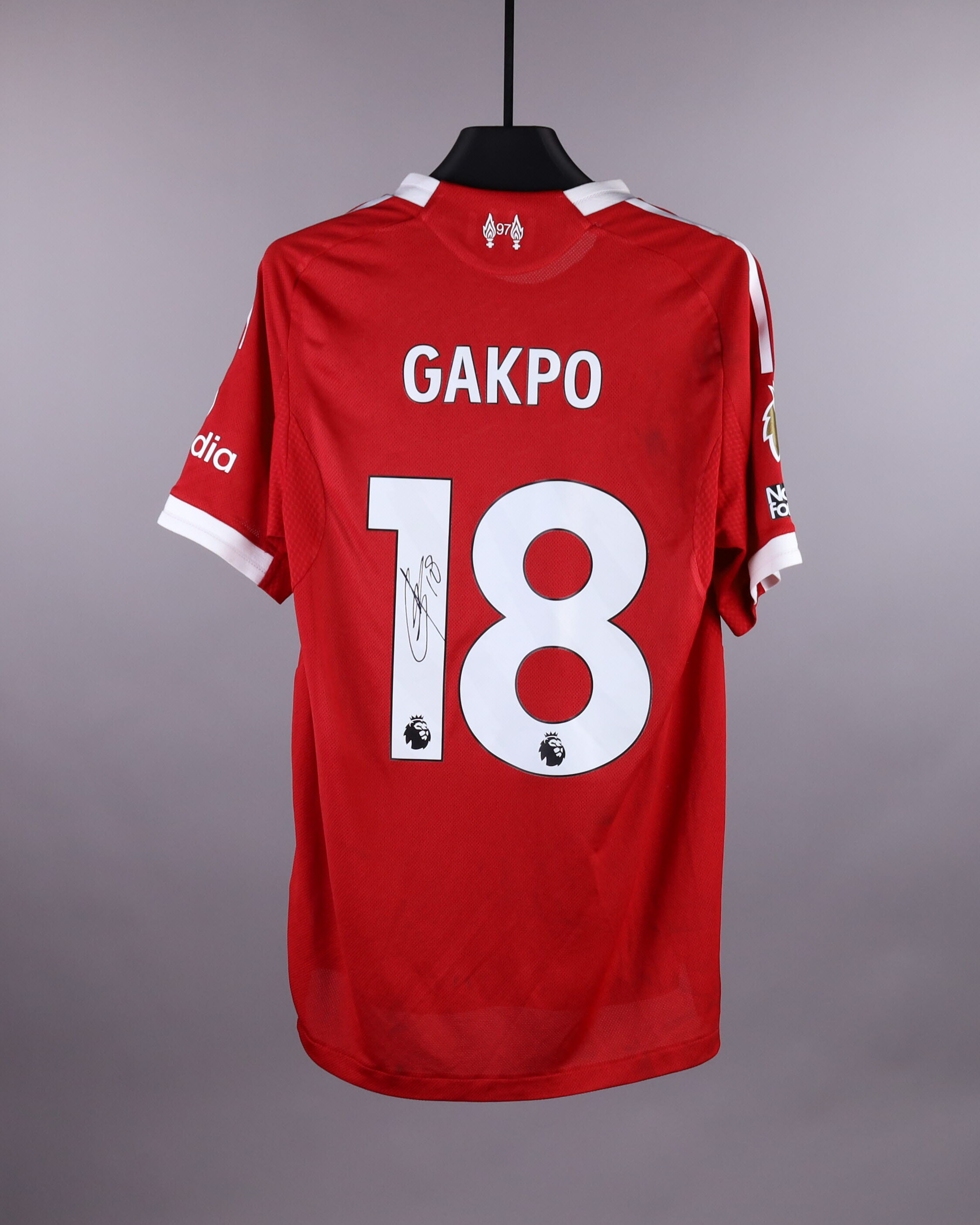リバプールユニフォーム　ガクポ Cody Gakpo | Wolverhampton Wanderers - Liverpool | Liverpool FC
