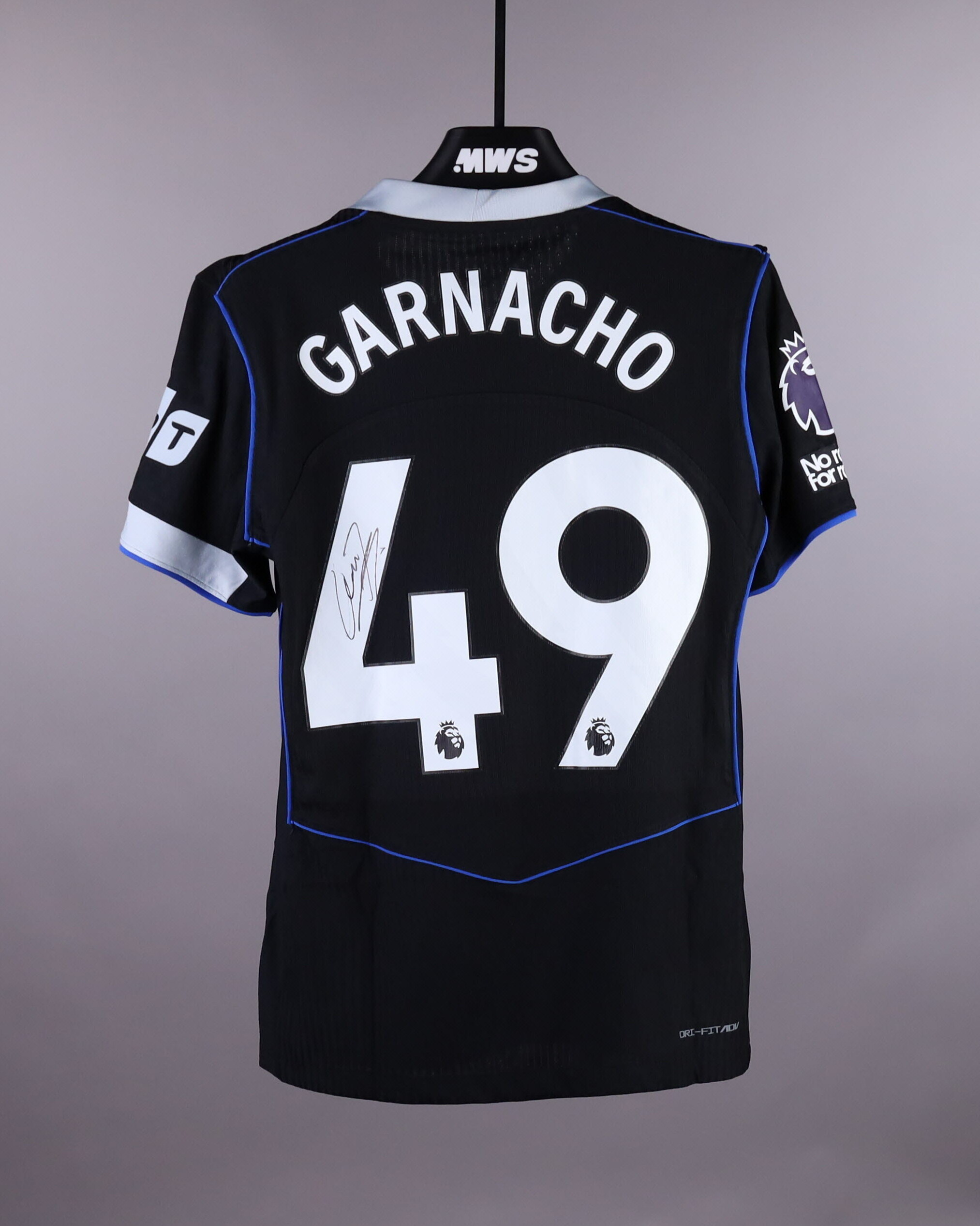 Alejandro Garnacho | Aston Villa - Chelsea | MatchWornShirt