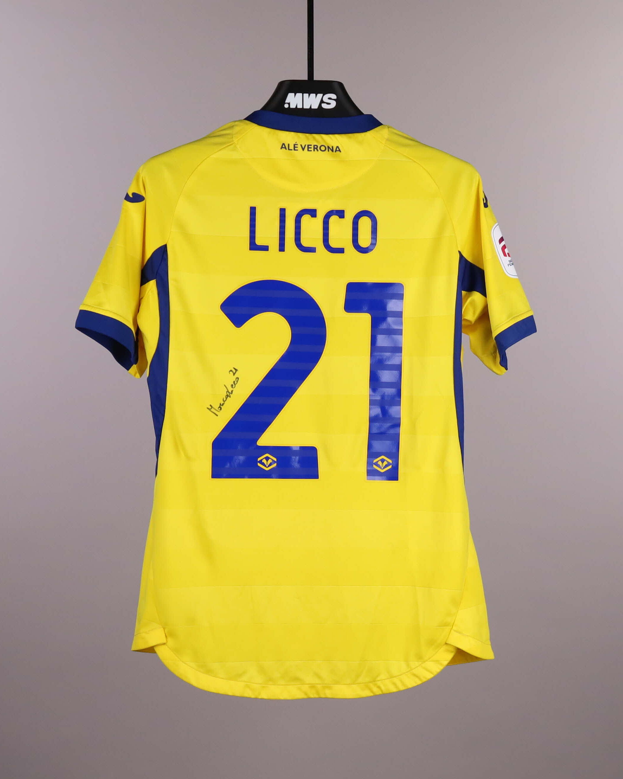 Official Hellas Verona Women Soccer Game-Worn Jerseys Auctions