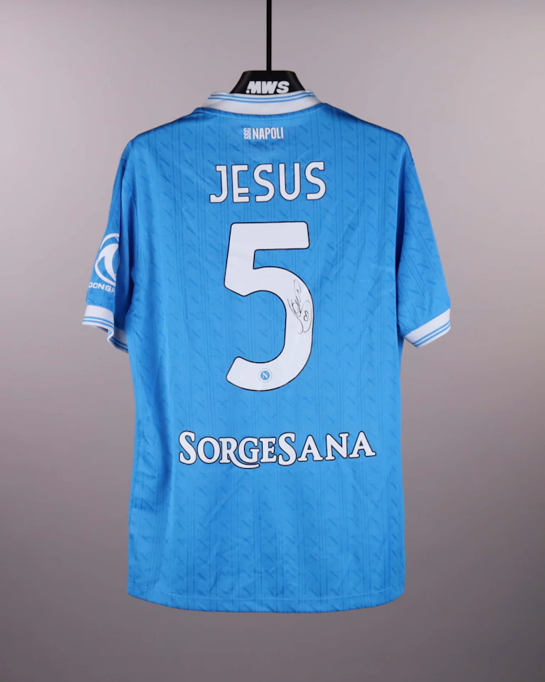 Juan Guilherme Nunes Jesus SSC Napoli camisa.