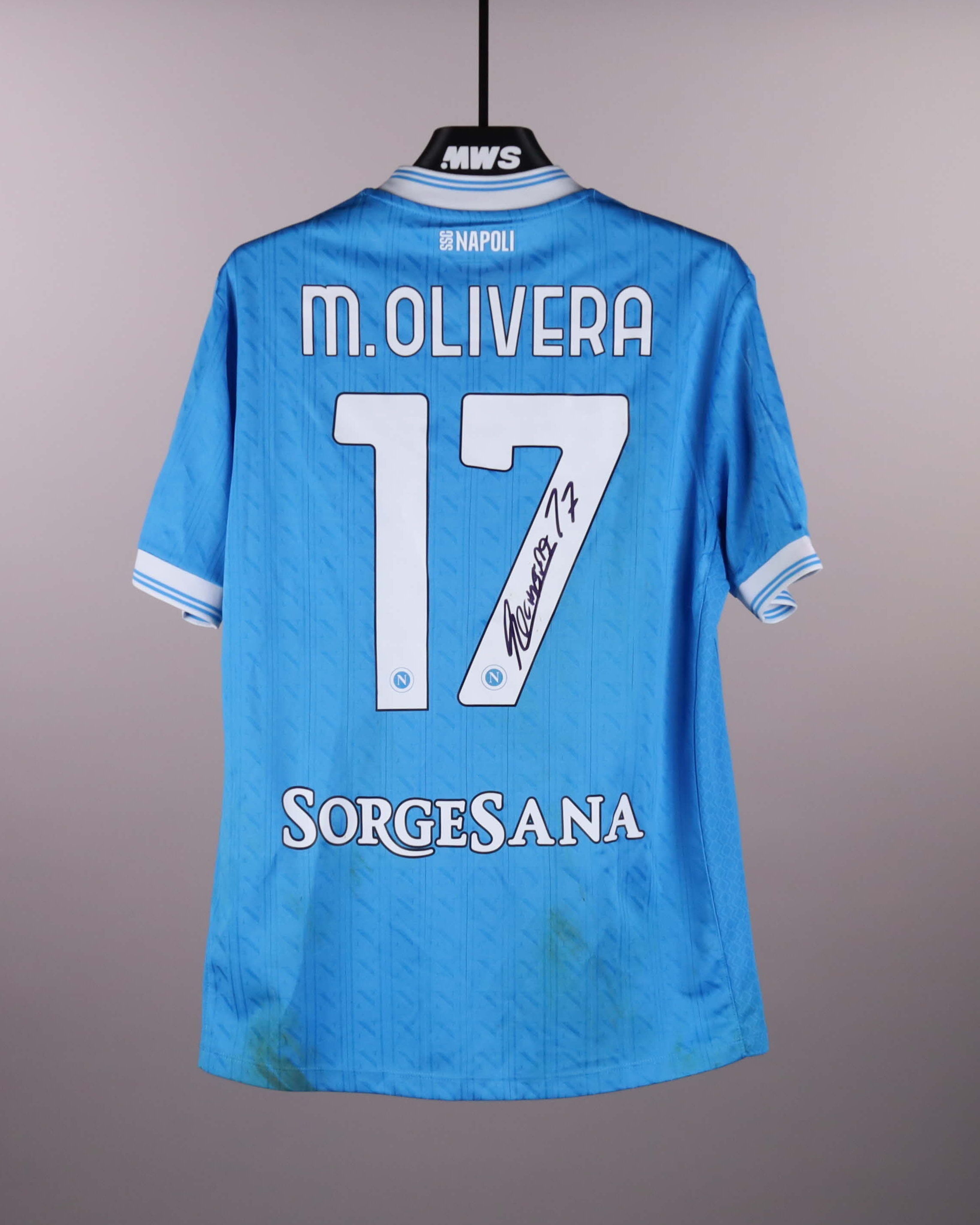 Mathías Olivera SSC Napoli shirt
