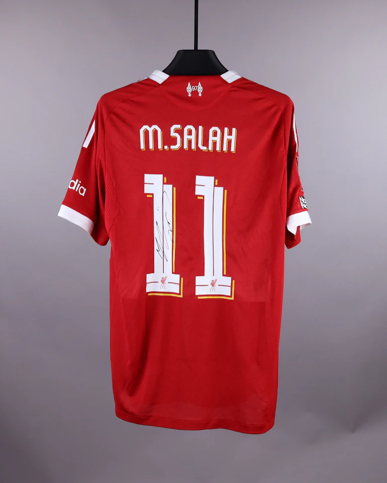 来自Liverpool的Mohamed Salah 球衣