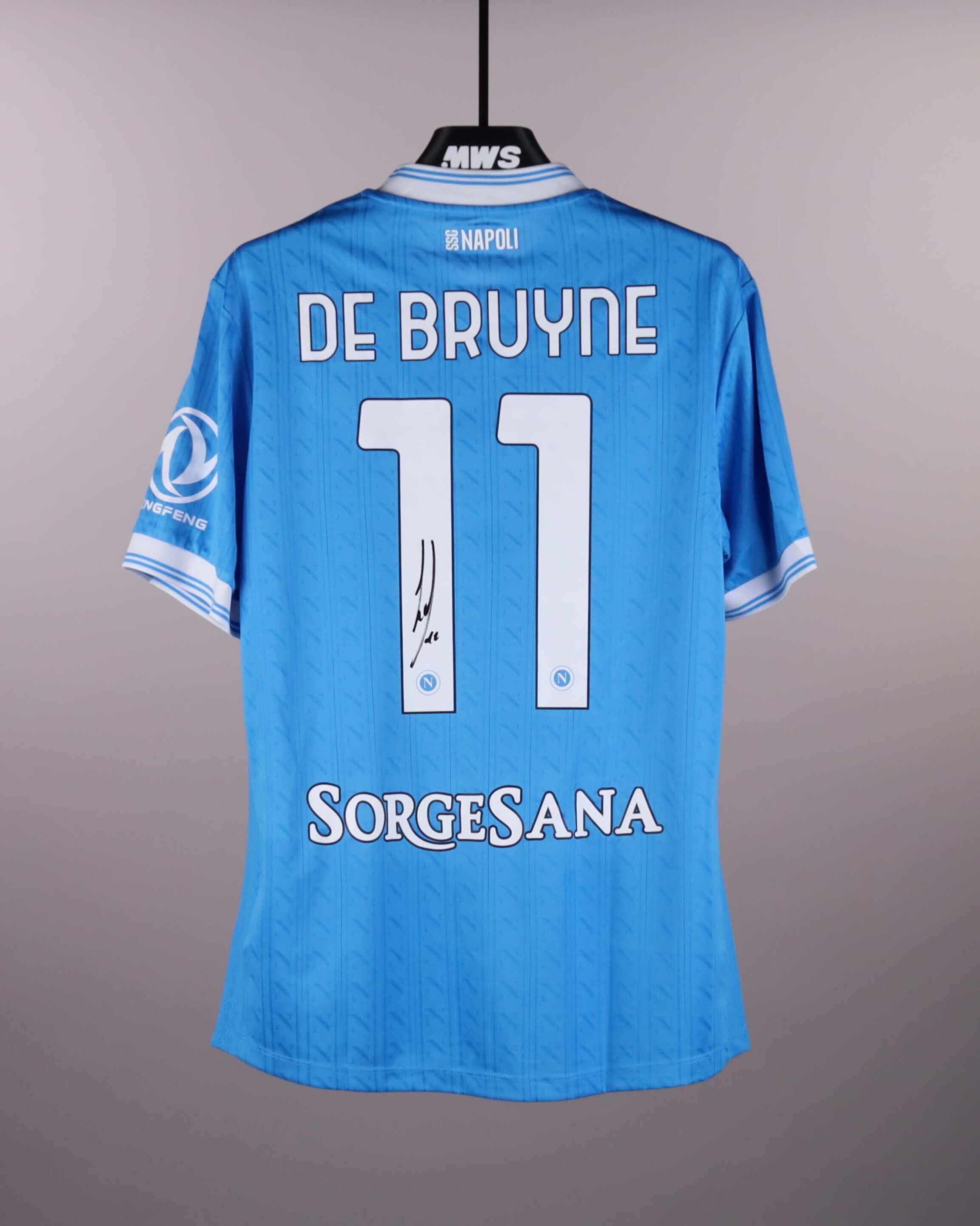 Kevin De Bruyne | SSC Napoli - Torino FC | MatchWornShirt