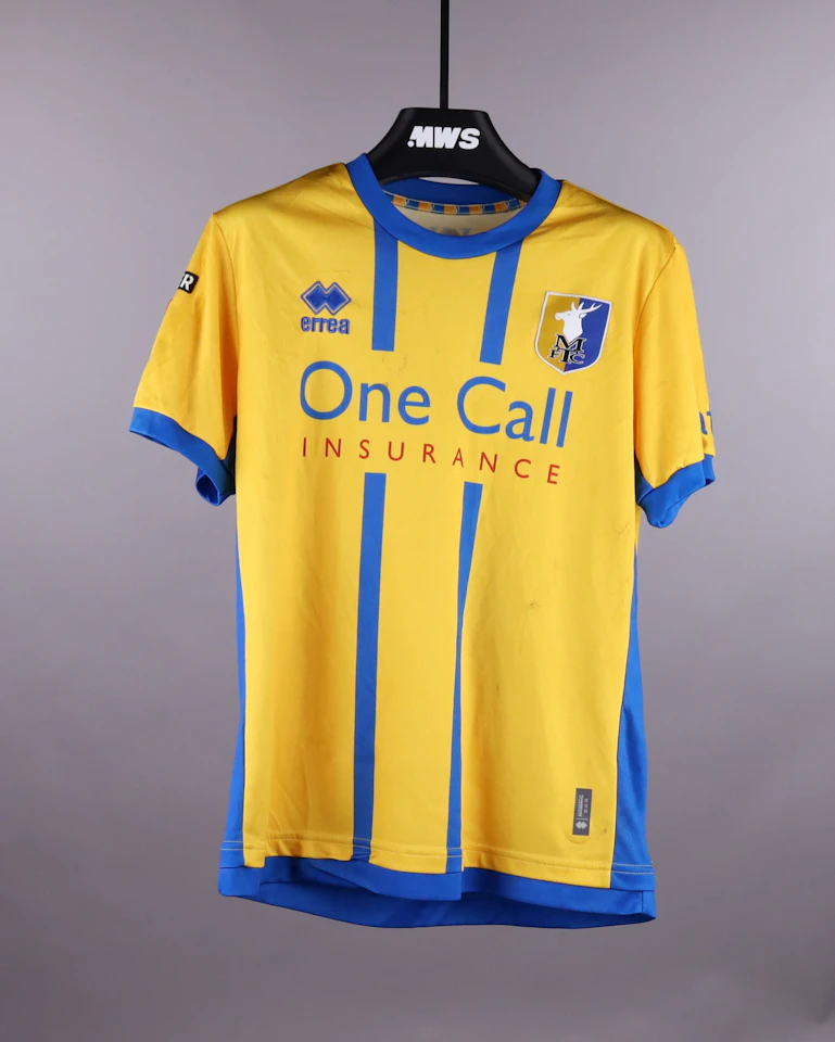 Sam Reed Logo Louis Samuel Reed | Mansfield Town - Arsenal | MatchWornShirt