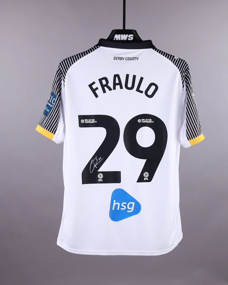 来自Derby County的Oscar Fraulo球衣