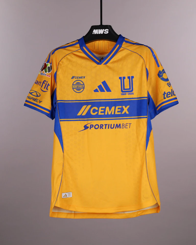 来自Tigres UANL的Osvaldo Rodríguez del Portal球衣