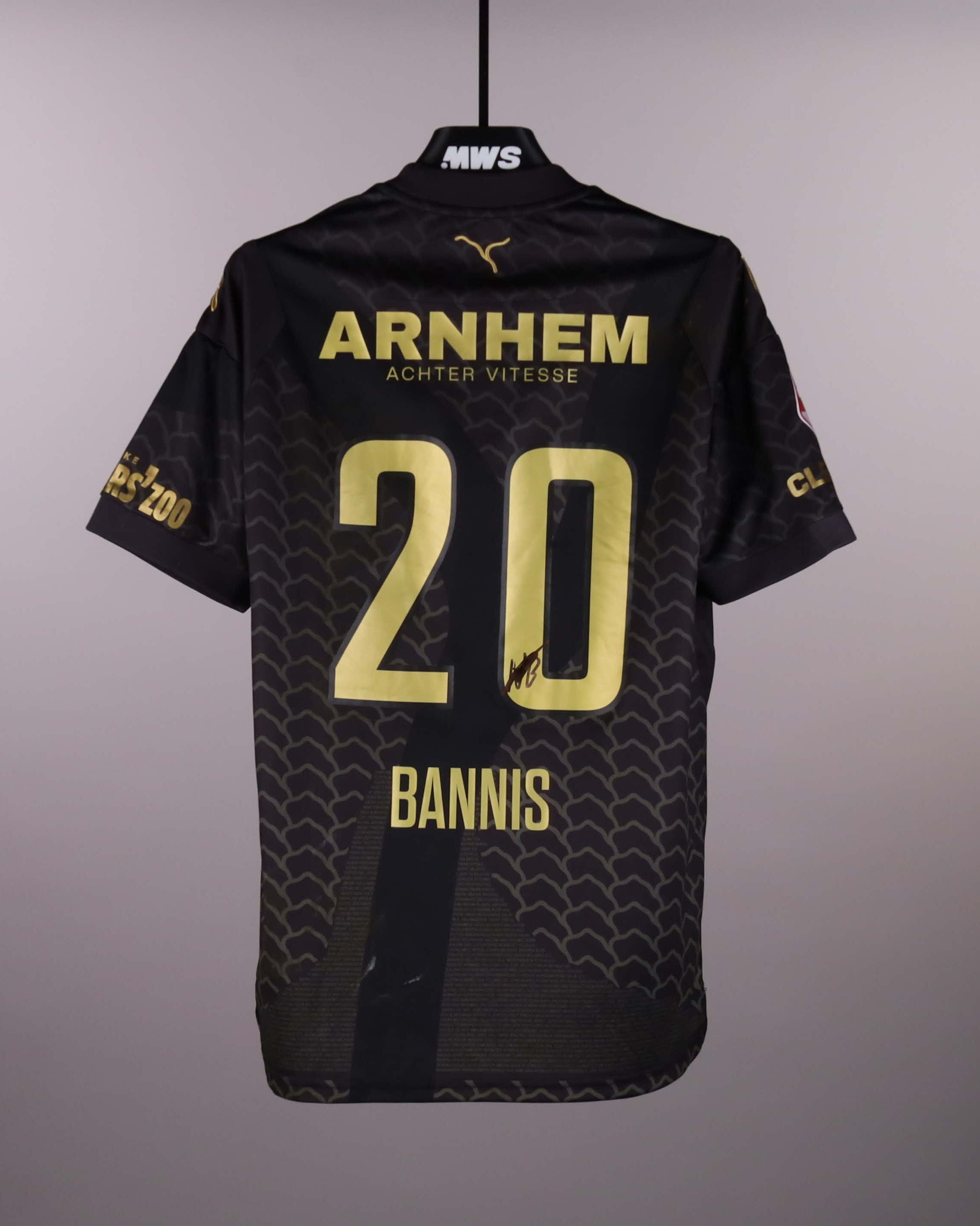 Official Vitesse Soccer Game-Worn Jerseys Auctions - MatchWornShirt
