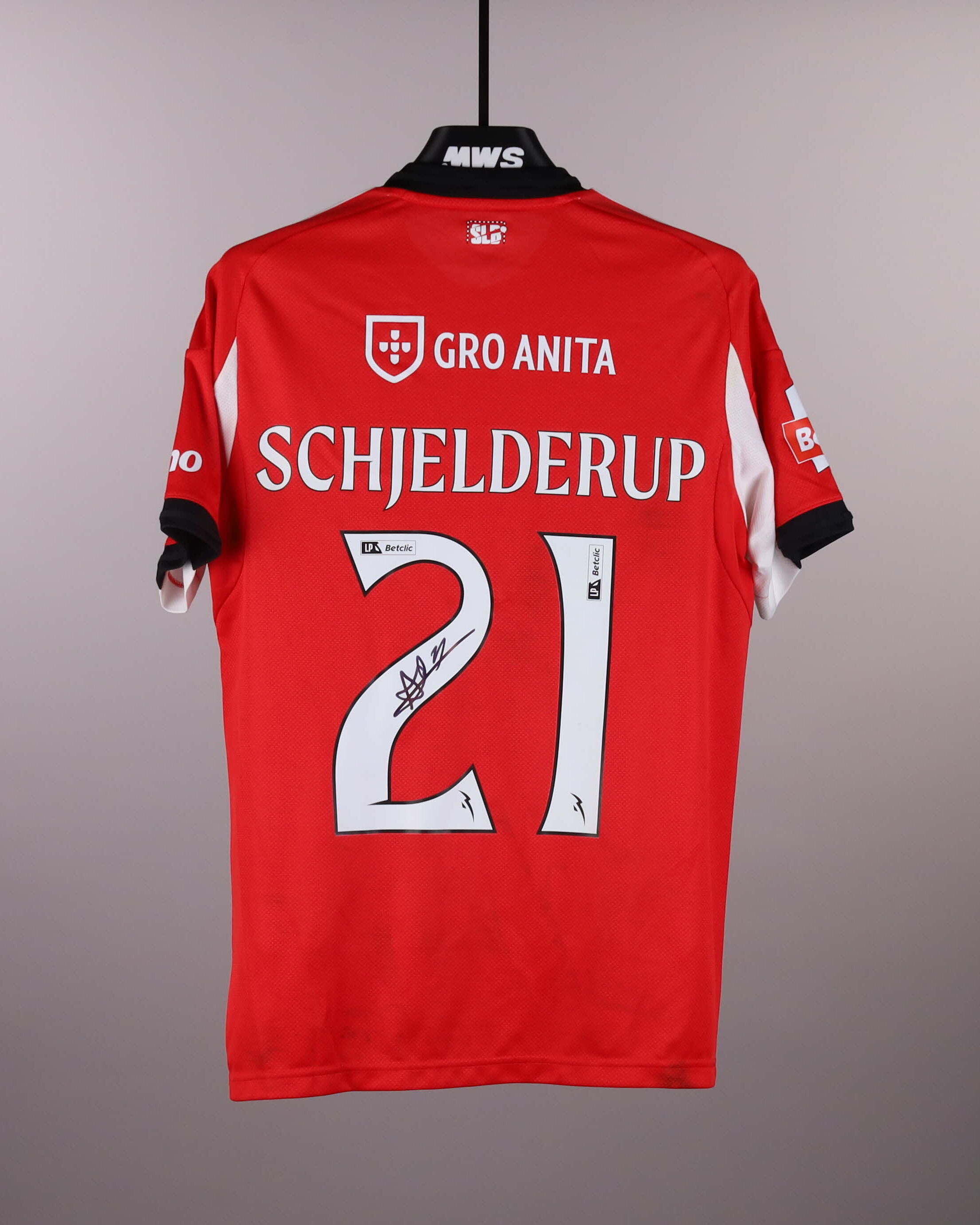 Andreas Schjelderup | SL Benfica - FC Porto | MatchWornShirt