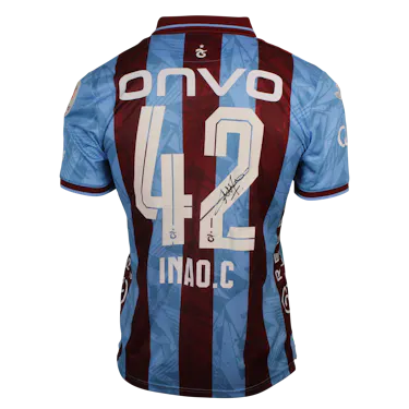 来自Trabzonspor的Christ Ravynel Inao Oulaï球衣