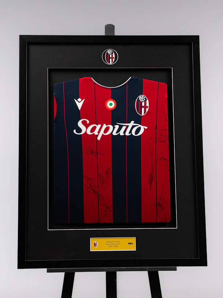 Classic Framed Squad Signed Shirt