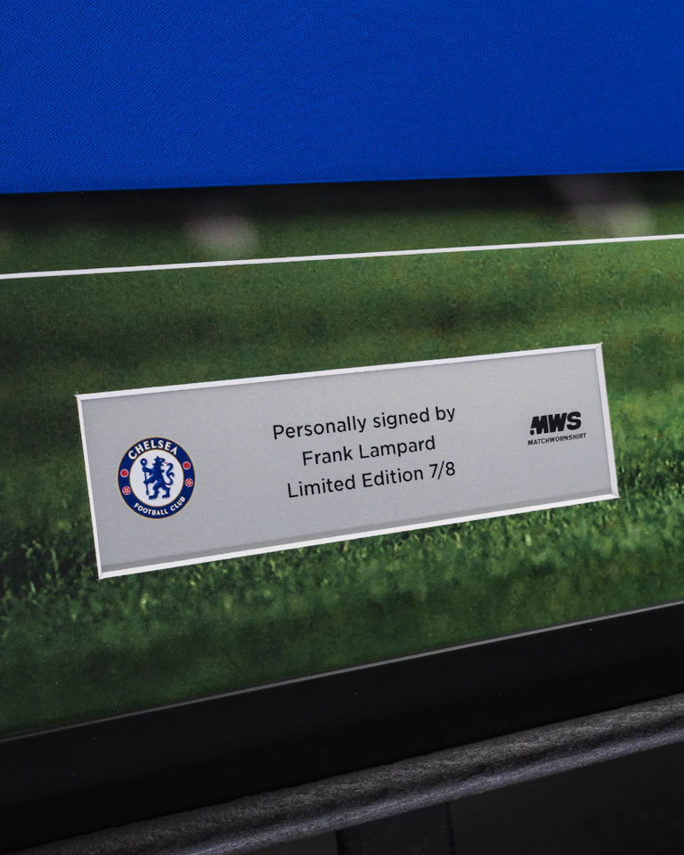 Limited Edition Framed Frank Lampard Shirt - 7