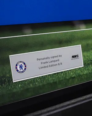 Limited Edition Framed Frank Lampard Shirt - 8