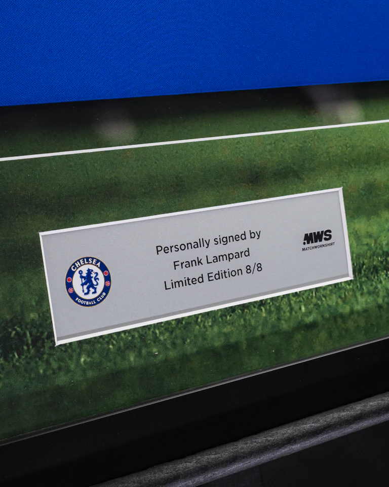 Limited Edition Framed Frank Lampard Shirt - 8