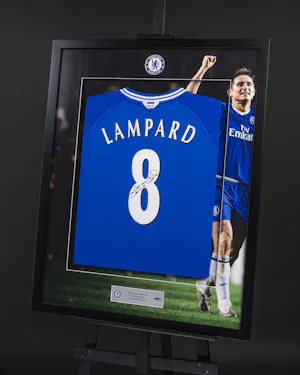 Limited Edition Framed Frank Lampard Shirt - 8