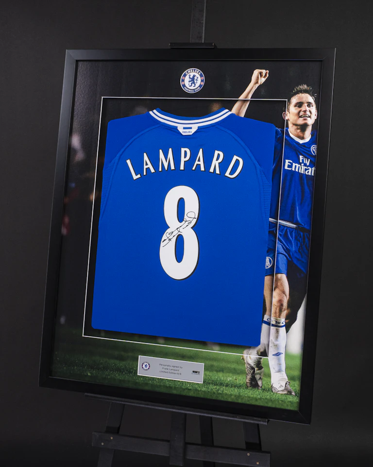 Limited Edition Framed Frank Lampard Shirt - 8