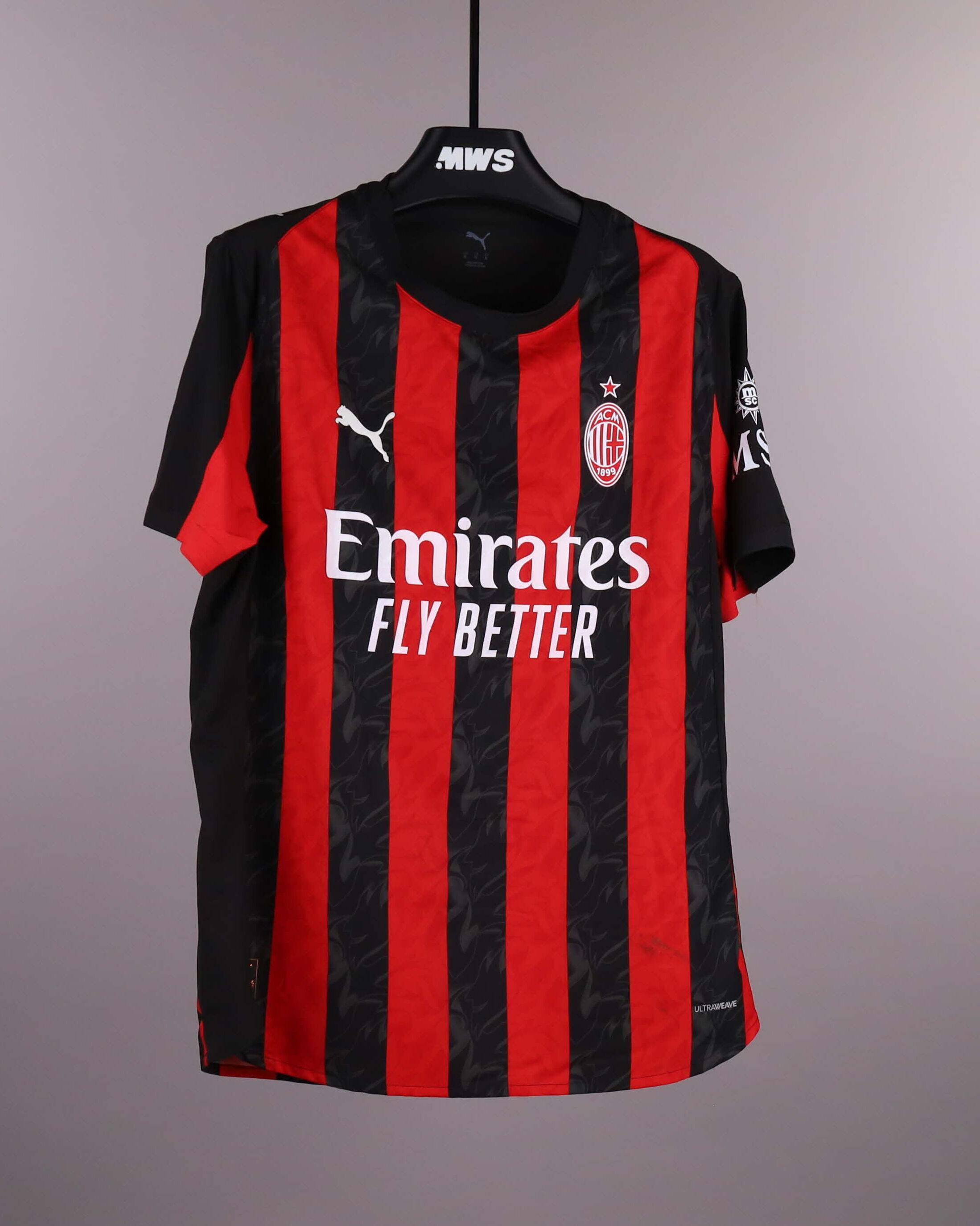 Rafael Leão | AC Milan - FC Inter Milan | MatchWornShirt