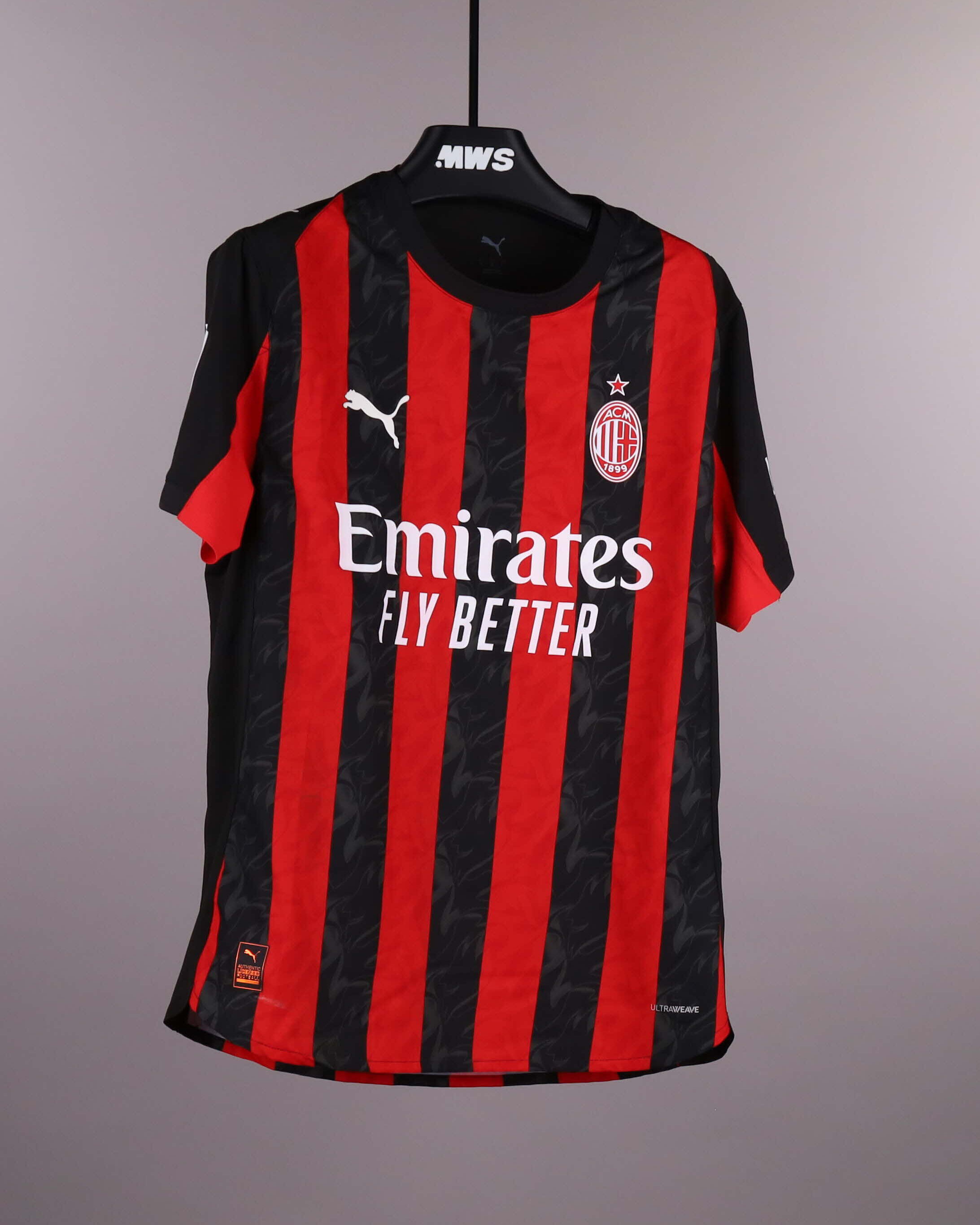 Alexis Saelemaekers | AC Milan - FC Inter Milan | MatchWornShirt