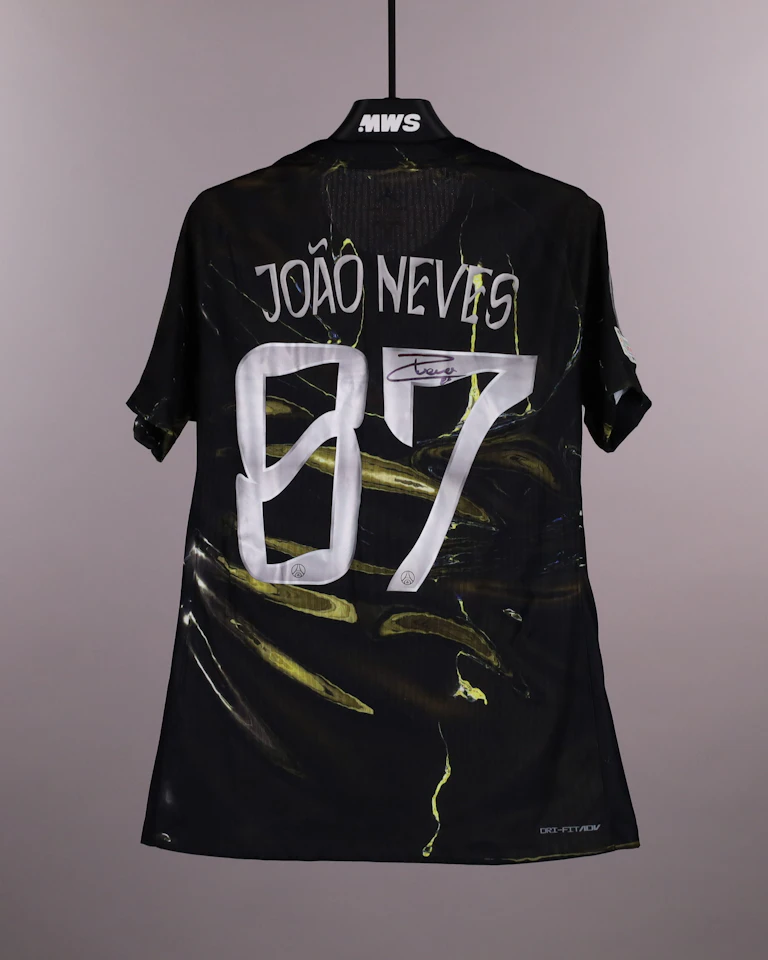 Camiseta João Neves Paris Saint-Germain