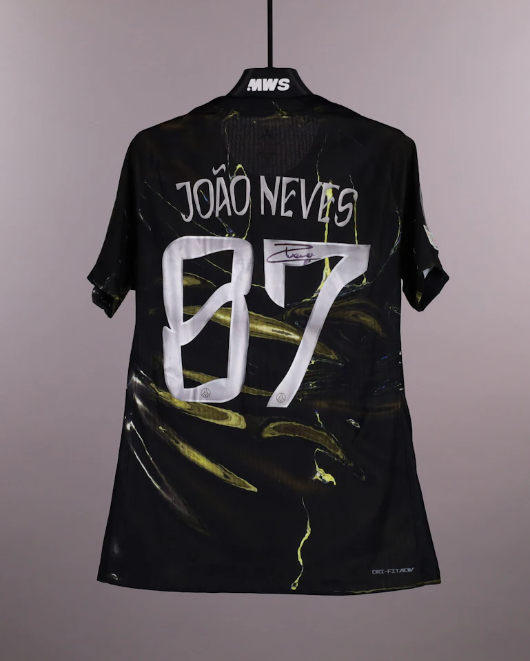 Camiseta João Neves Paris Saint-Germain