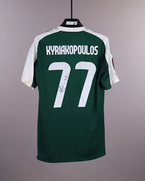 来自Panathinaikos的Giorgos Kiriakopoulos球衣