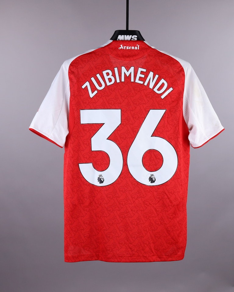 Martín Zubimendi Arsenal shirt