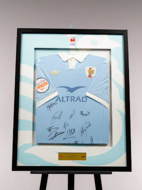Limited Edition Framed Crunch Squad Signed Shirt