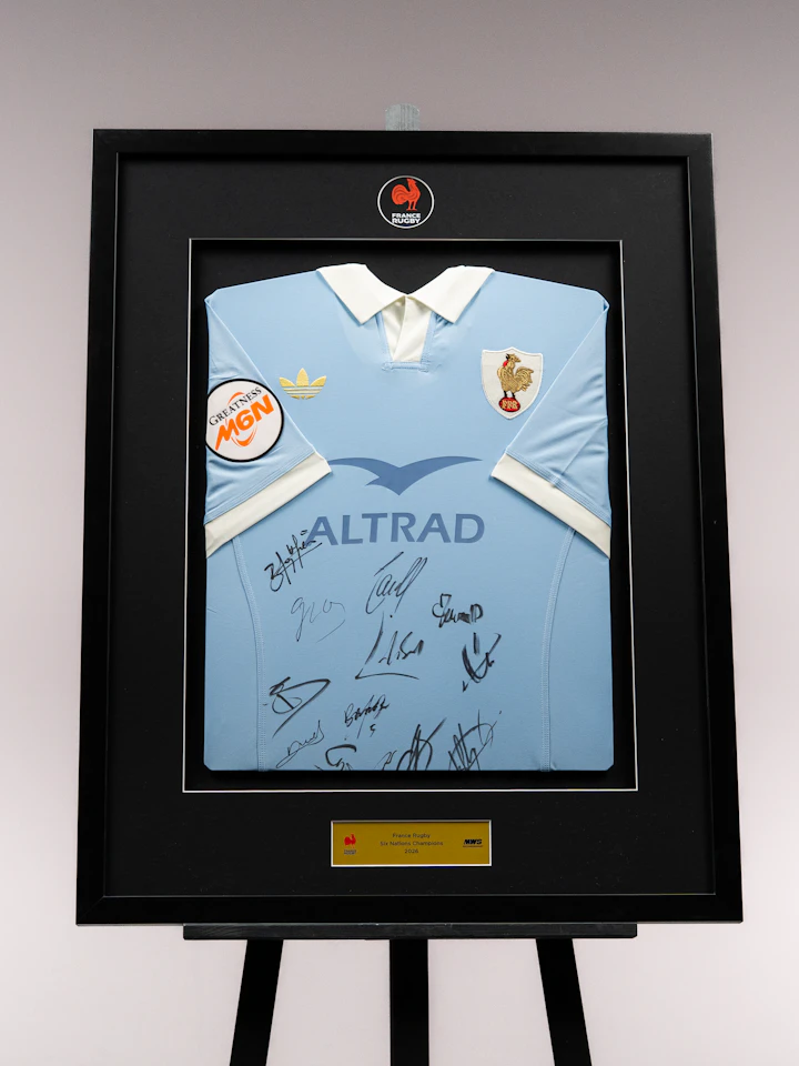 Framed Crunch Squad Signed Shirt