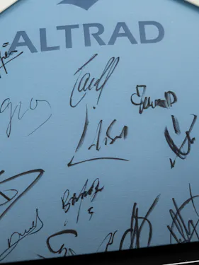 Framed Crunch Squad Signed Shirt