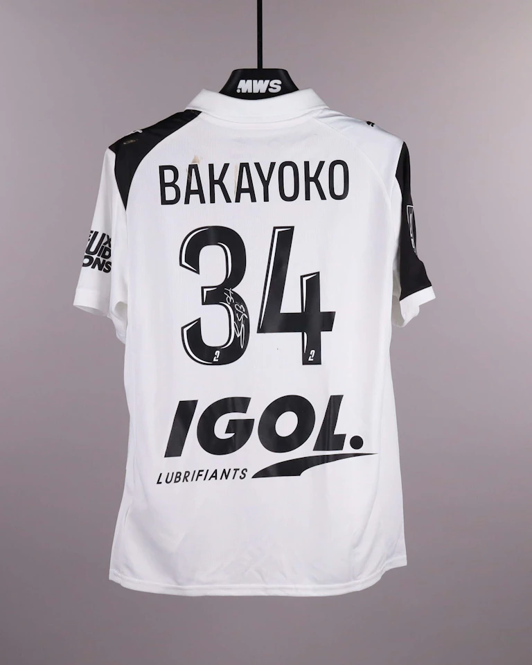 来自Amiens SC的Siaka Bakayoko球衣