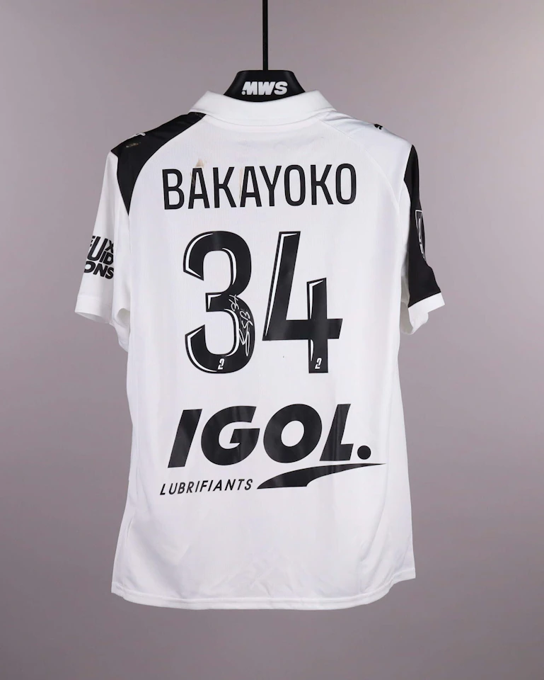 来自Amiens SC的Siaka Bakayoko球衣
