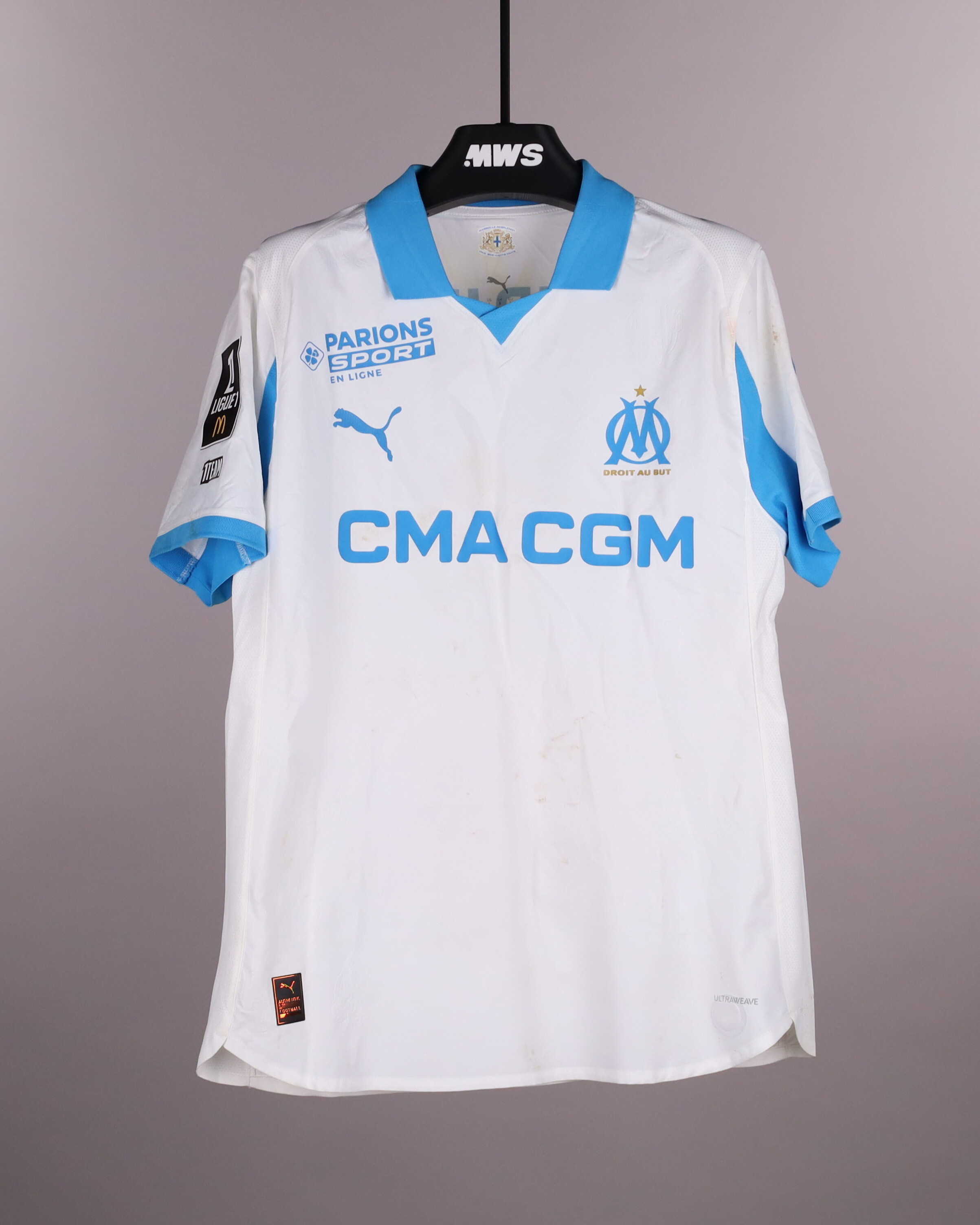 Pierre-Emile Højbjerg Olympique de Marseille shirt