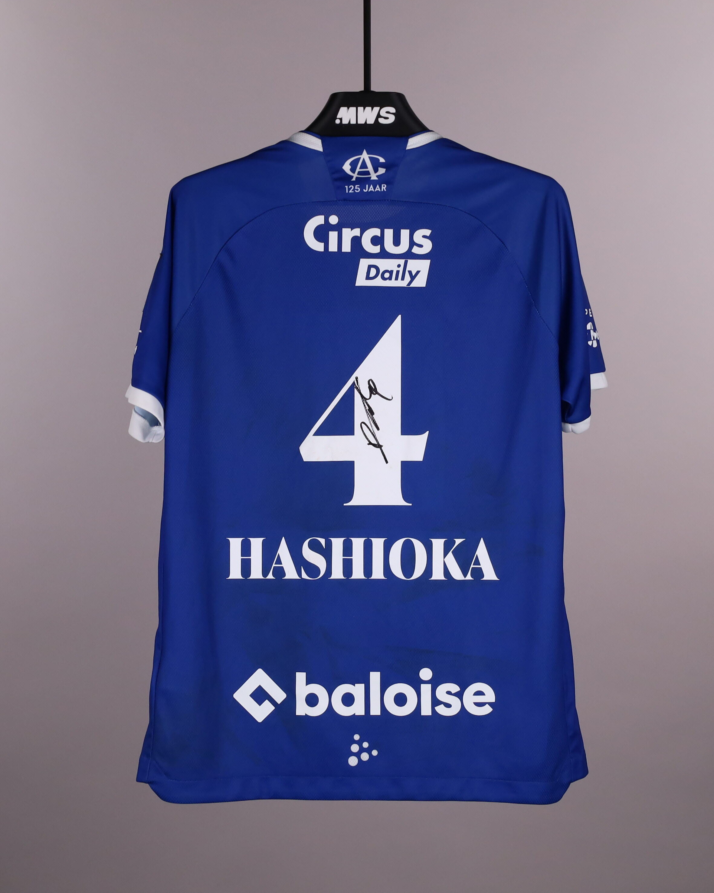 Daiki Hashioka 橋岡大樹| KAA Gent - SV Zulte Waregem | MatchWornShirt