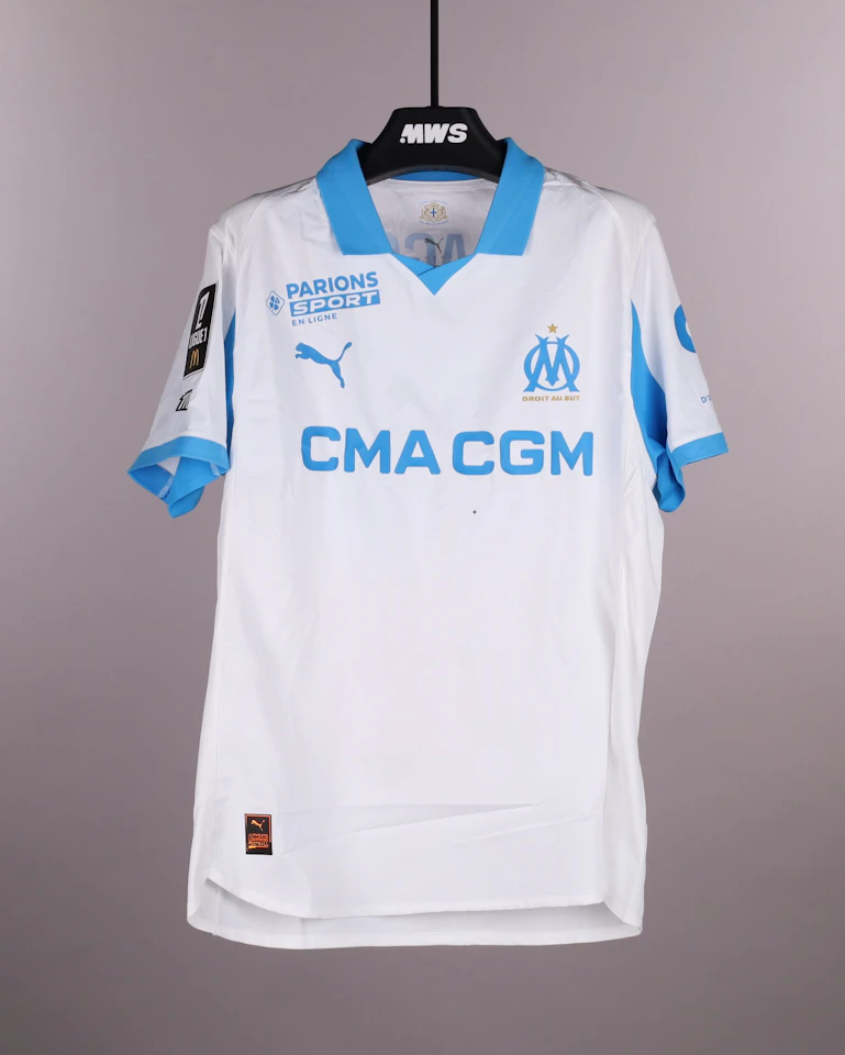 来自Olympique de Marseille的Ange Lago球衣