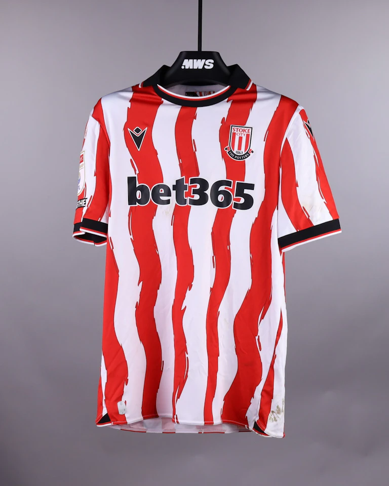 Milan Smit Stoke City camisa.