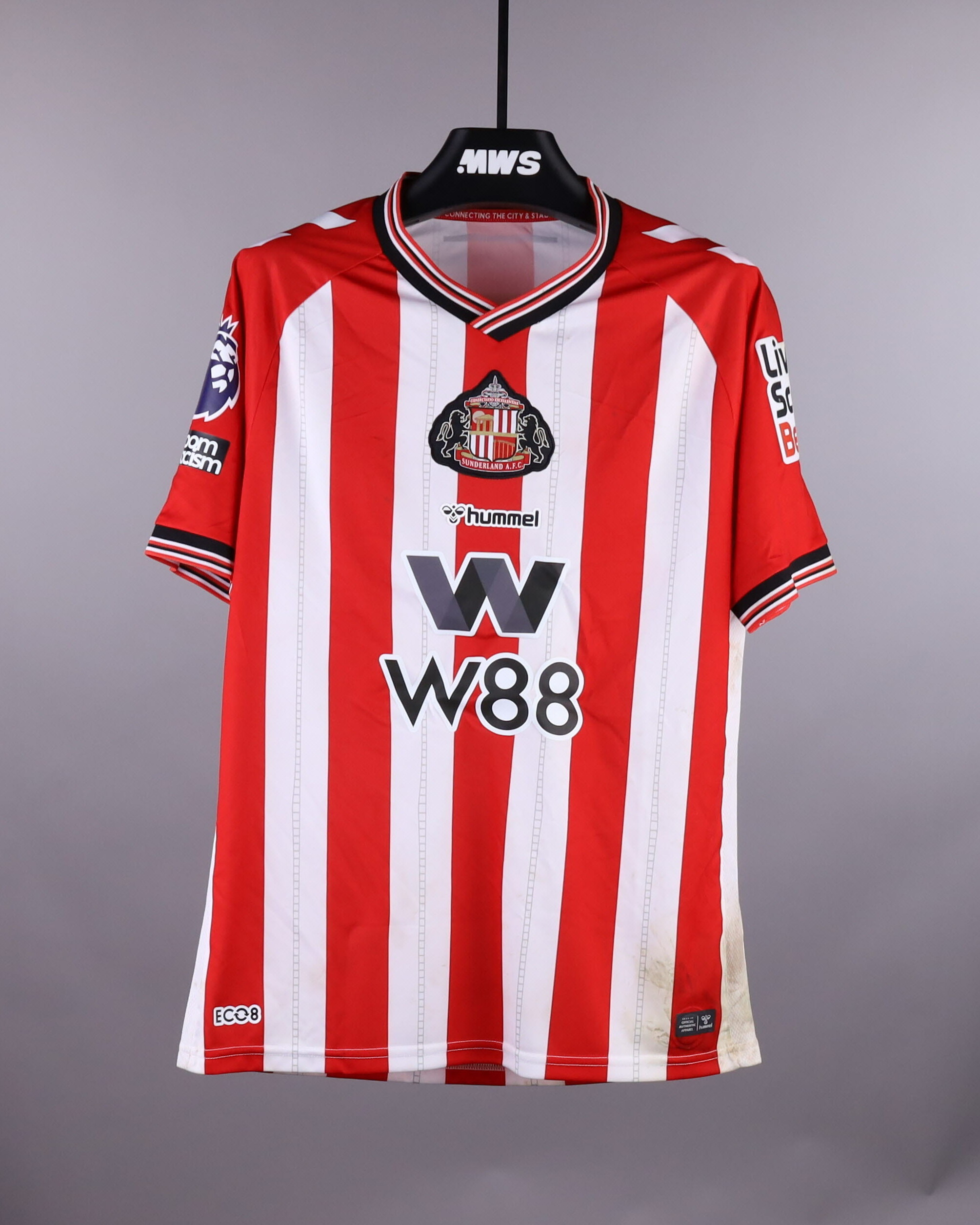 Official Sunderland Soccer Game-Worn Jerseys Auctions - MatchWornShirt