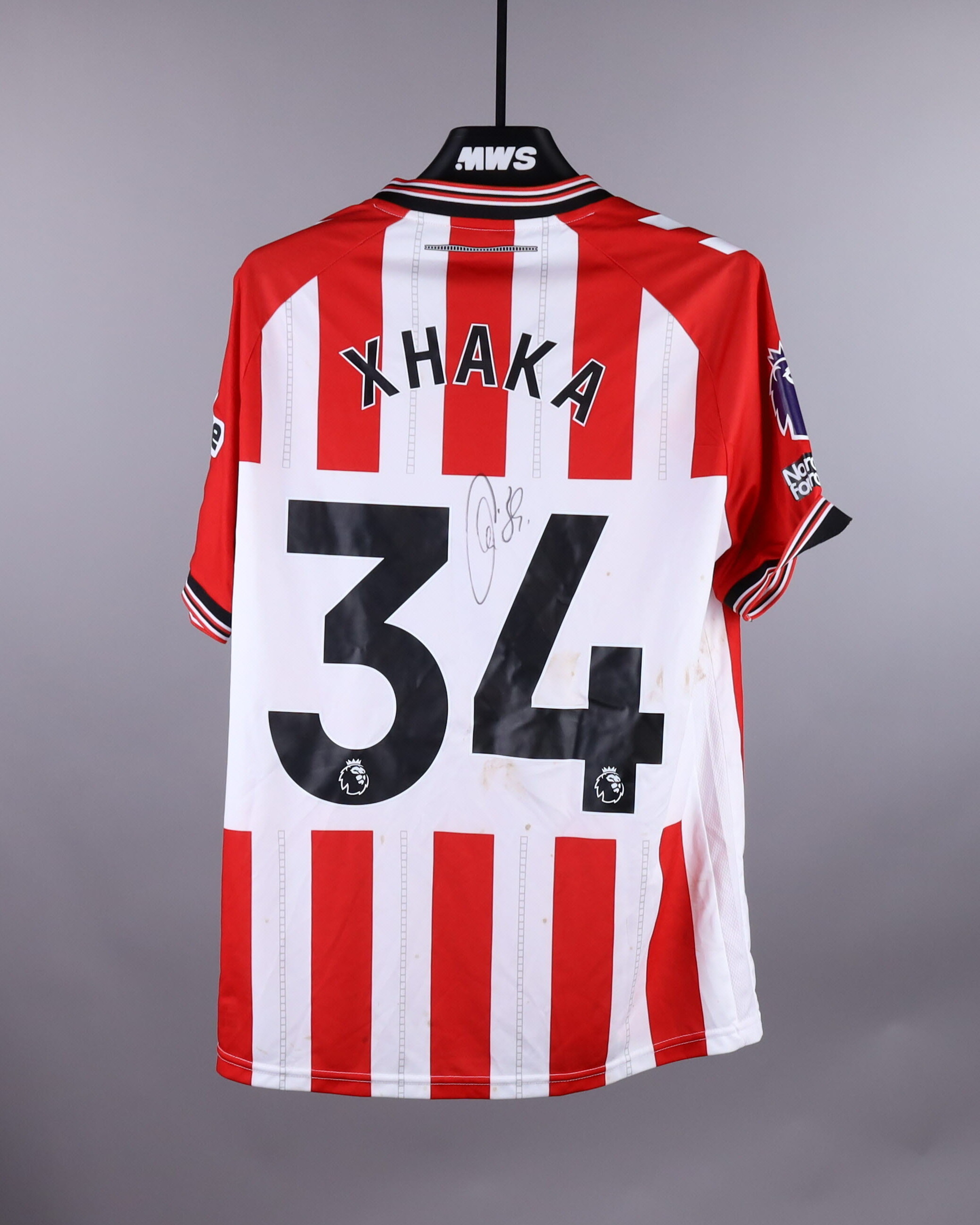 Official Sunderland Soccer Game-Worn Jerseys Auctions - MatchWornShirt