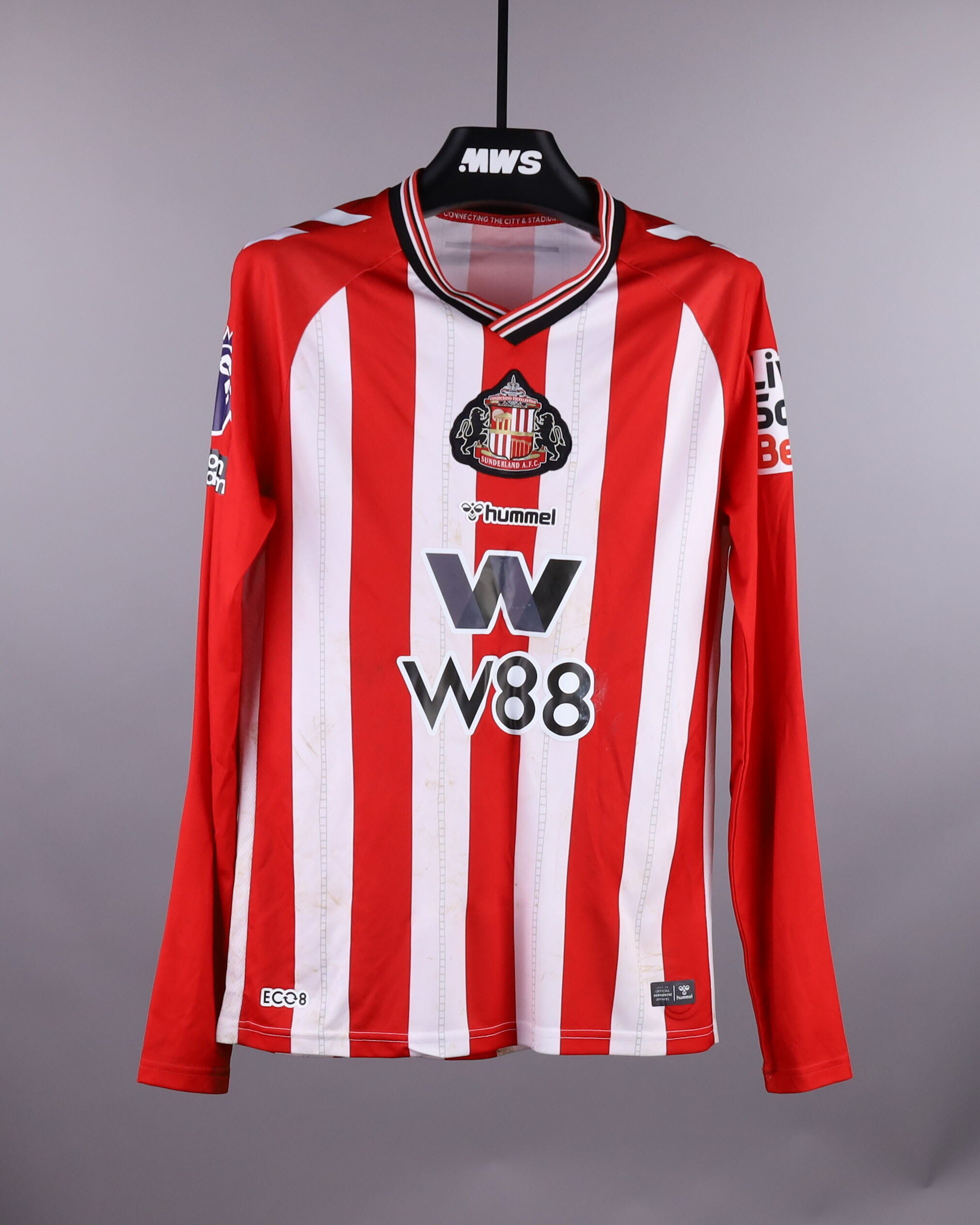 Official Sunderland Soccer Game-Worn Jerseys Auctions - MatchWornShirt