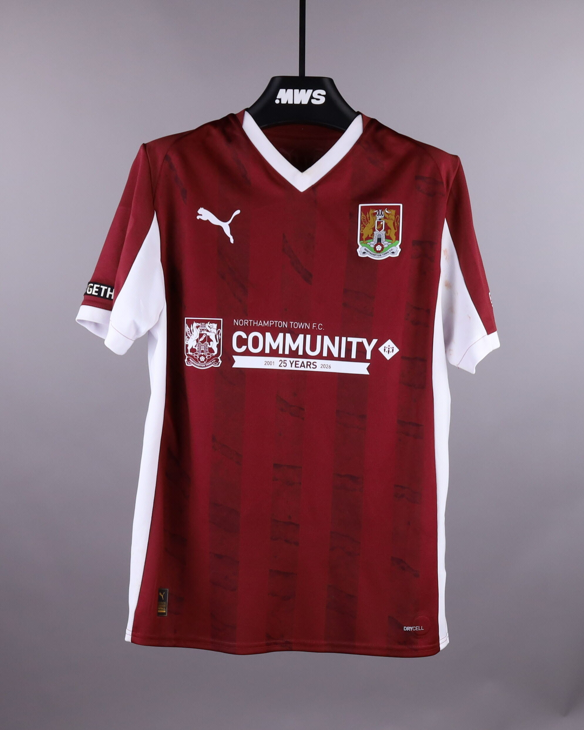 Official Northampton Town Soccer Game-Worn Jerseys Auctions