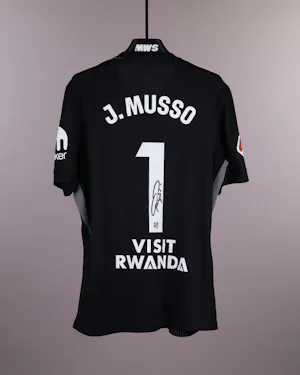 来自Atlético de Madrid的Juan Agustín Musso球衣
