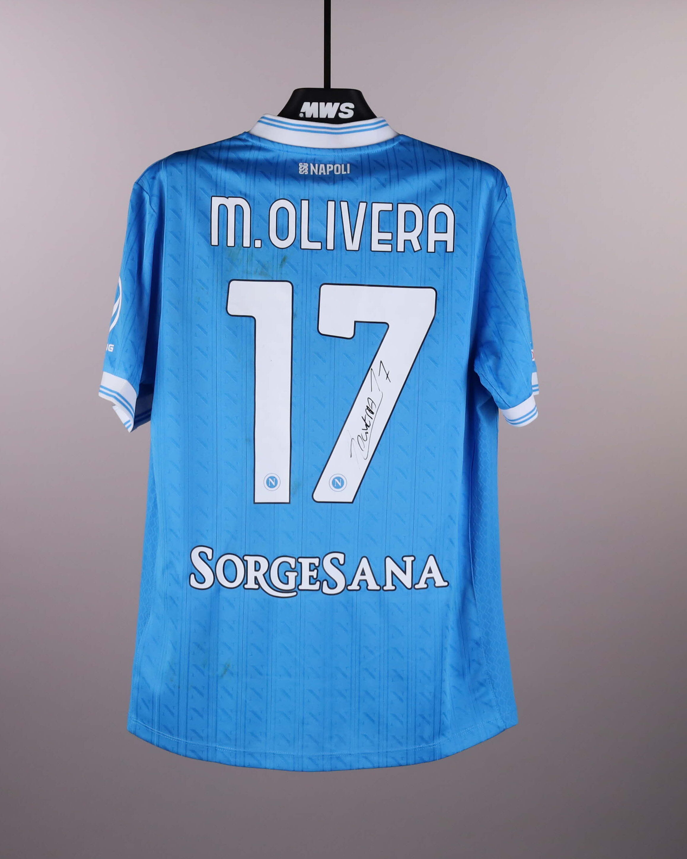 Mathías Olivera SSC Napoli shirt