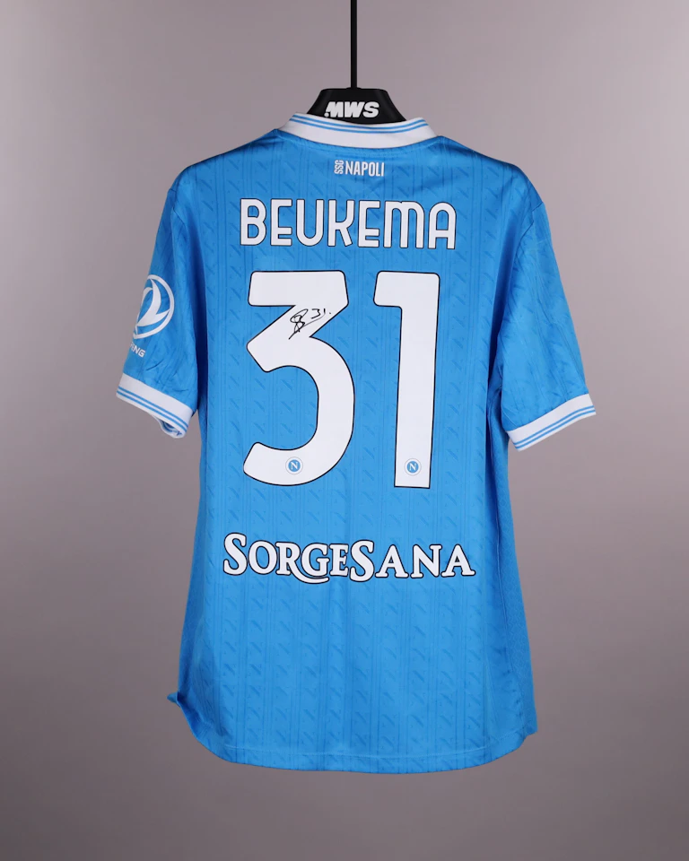 Sam Beukema SSC Napoli shirt