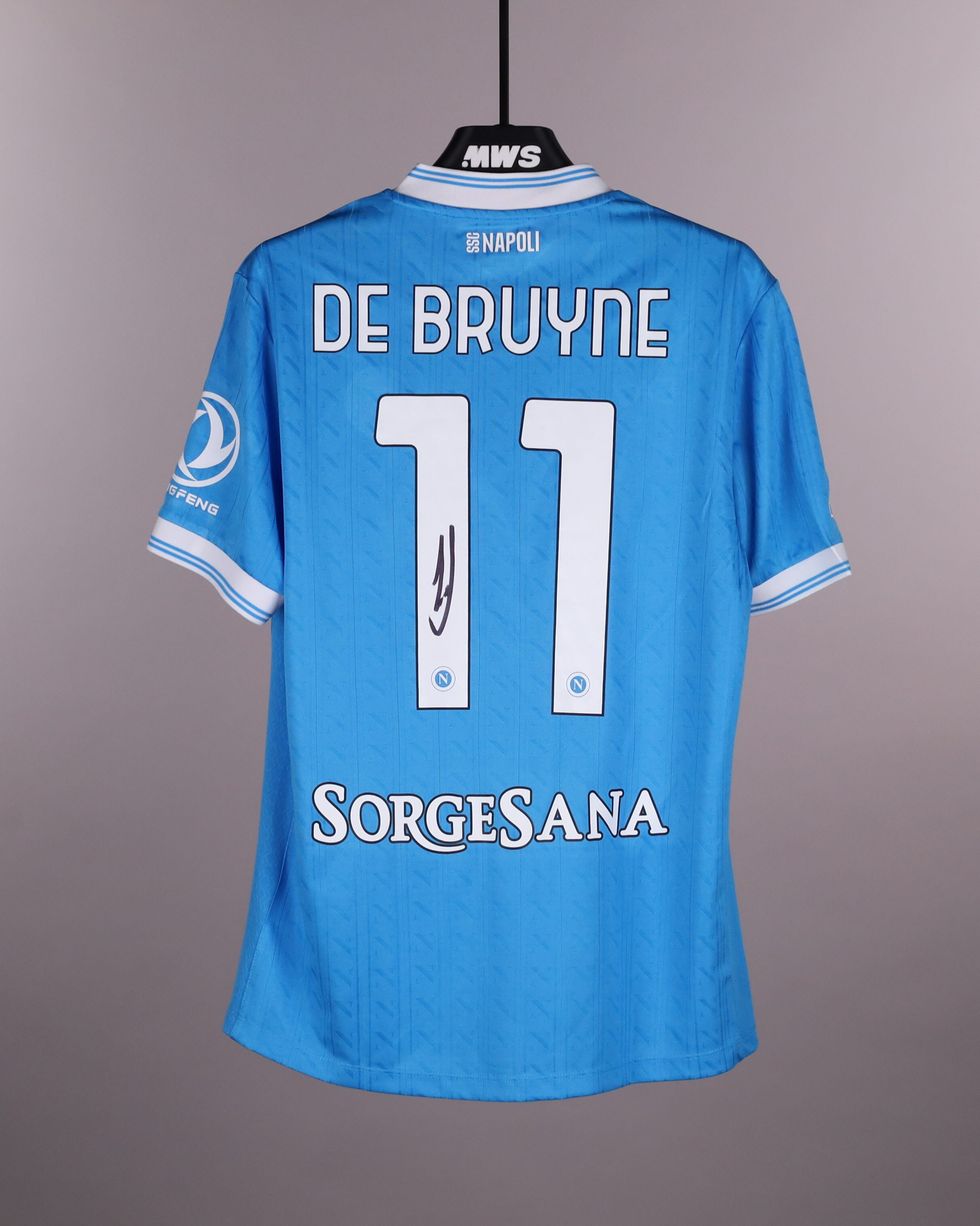 Kevin De Bruyne | SSC Napoli - US Lecce | MatchWornShirt