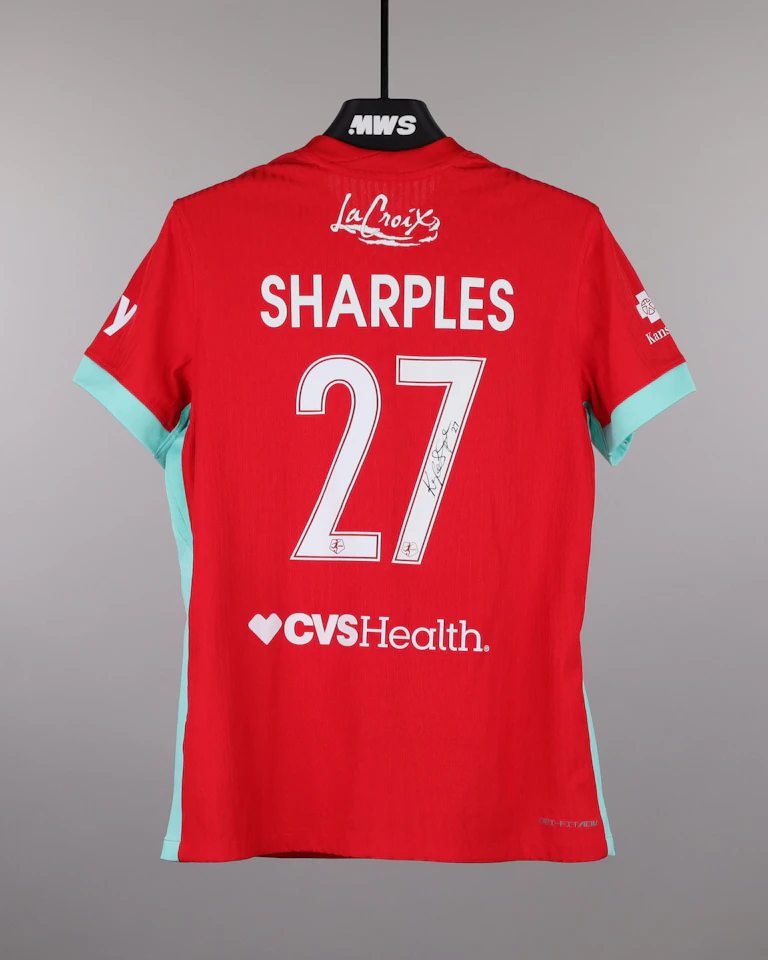 来自Kansas City Current的Kayla Sharples球衣