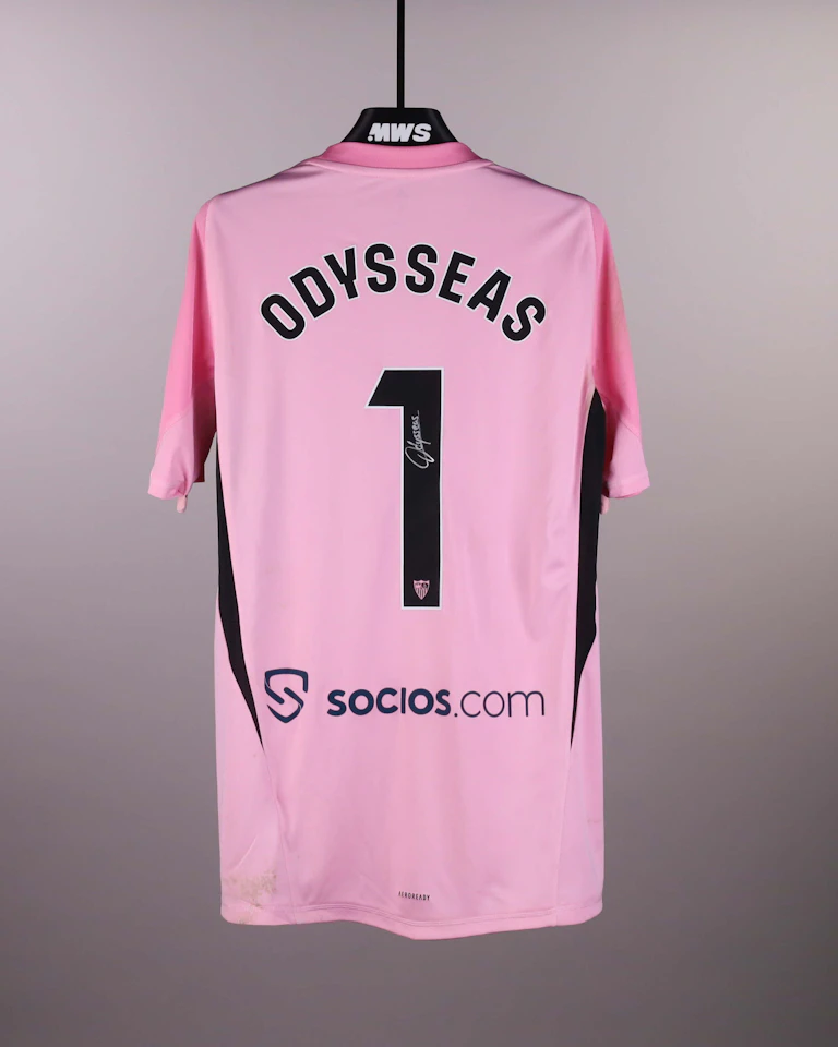 来自Sevilla FC的Odysseas Vlachodimos球衣