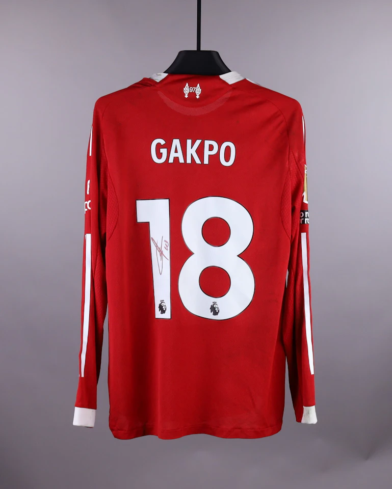 Cody Gakpo Liverpool jersey